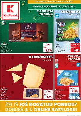kaufland - Prelistajte katalog Kaufland - Želiš još bogatiju ponudu, vrijedi od 10.12. do 16.12.