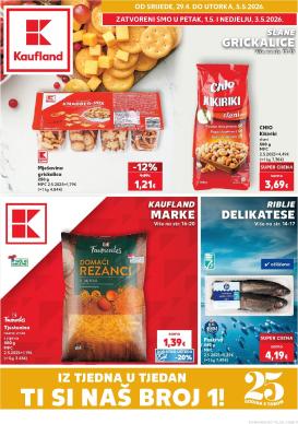 kaufland - Kaufland - Ti si naš broj 1 letak za sljedeći tjedan od srijede 29.04.2026 do utorka 05.05.2026