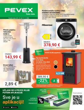 pevex - Aktualni katalog Pevex od četvrtka, 22.10.2026 do utorka, 17.11.2026