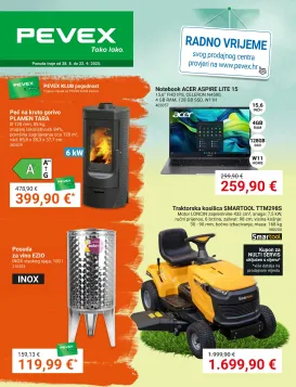 pevex - Prelistajte katalog Pevex, vrijedi od 28.08. do 22.09.