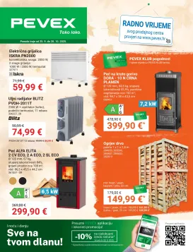 pevex - Prelistajte katalog Pevex, vrijedi od 25.09. do 20.10.