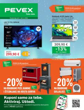 pevex - Prelistajte katalog Pevex, vrijedi od 08.01. do 02.02.
