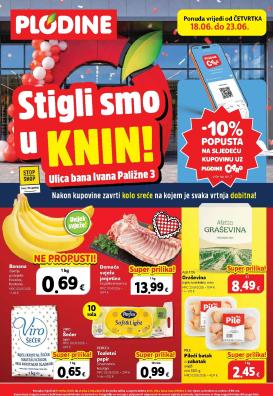plodine - Novi Plodine - Otvorenje Knin katalog od četvrtka, 18.06.2026 do utorka, 23.06.2026