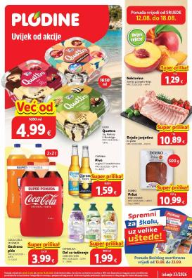 plodine - Novi Plodine katalog od srijede, 12.08.2026 do utorka, 18.08.2026