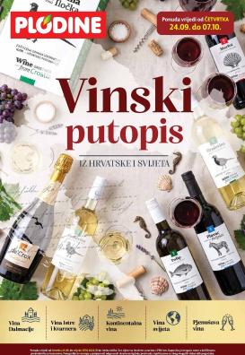 plodine - Novi Plodine - Vinski putopis katalog od četvrtka, 24.09.2026 do srijede, 07.10.2026
