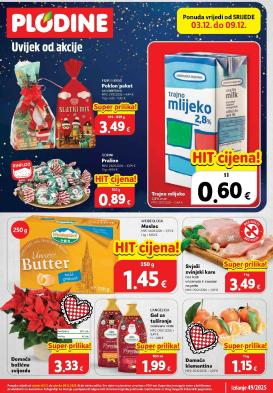 plodine - Prelistajte katalog Plodine, vrijedi od 03.12. do 09.12.