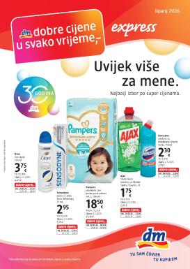 dm - Aktualni katalog dm - Express od utorka, 16.06.2026 do utorka, 30.06.2026