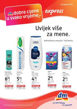 dm - Prelistajte katalog dm - Katalog Express, vrijedi od 16.10. do 31.10.