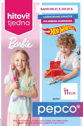 pepco - Aktualni katalog Pepco - Igračke poznatih brendova od četvrtka, 21.05.2026 do srijede, 27.05.2026