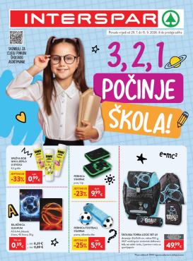 spar - Aktualni katalog INTERSPAR - Škola od srijede, 29.07.2026 do utorka, 15.09.2026
