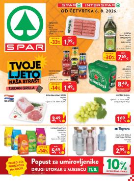 spar - Novi SPAR katalog od četvrtka, 06.08.2026 do utorka, 11.08.2026