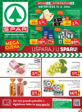 spar - Novi SPAR katalog od srijede, 19.08.2026 do utorka, 25.08.2026