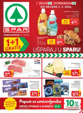 spar - Novi SPAR katalog od srijede, 02.09.2026 do utorka, 08.09.2026