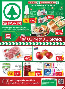 spar - Novi SPAR katalog od srijede, 09.09.2026 do utorka, 15.09.2026