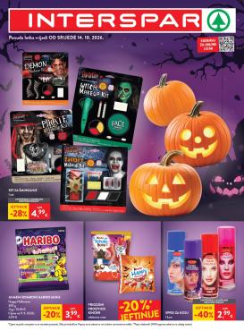spar - Aktualni katalog Interspar - Spremni za noć vještica od srijede, 14.10.2026 do utorka, 27.10.2026