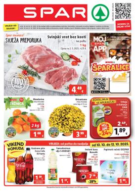 spar - Prelistajte katalog SPAR, vrijedi od 08.10. do 14.10.