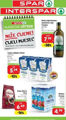 spar - Prelistajte katalog SPAR - Mjesečne uštede, vrijedi od 07.01. do 03.02.