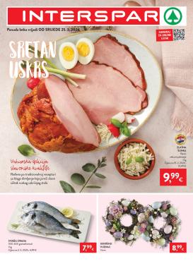 spar - Prelistajte katalog INTERSPAR, vrijedi od 25.03.2026 do 31.03.2026