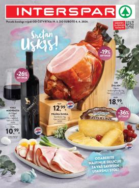 spar - Prelistajte katalog SPAR - Katalog delicije, vrijedi od 19.03.2026 do 04.04.2026