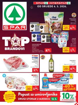 spar - Budući SPAR letak vrijedi od srijede 06.05.2026 do utorka 12.05.2026
