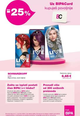 bipa - Prelistajte katalog BIPACard, vrijedi od 01.01. do 28.02.