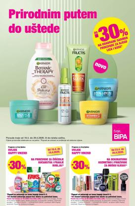 bipa - Aktualni BIPA katalog vrijedi od četvrtka 16.04.2026 do srijede 29.04.2026