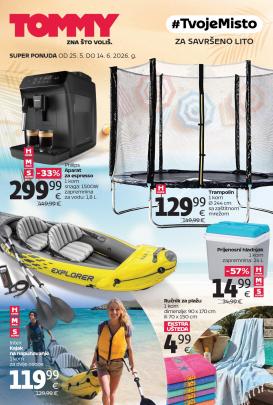 tommy - Aktualni katalog Tommy - #TvojeMisto za lito od ponedjeljka, 25.05.2026 do nedjelje, 14.06.2026