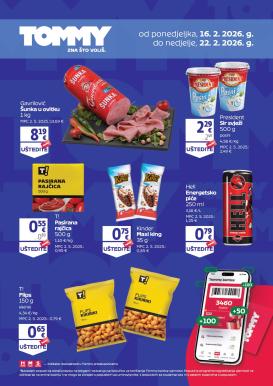 tommy - Prelistajte katalog Tommy - Dodatne pogodnost za Tommy članove, vrijedi od 16.02.2026 do 22.02.2026
