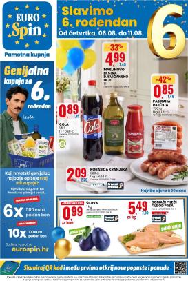 eurospin - Novi Eurospin katalog od četvrtka, 06.08.2026 do utorka, 11.08.2026