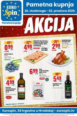 eurospin - Prelistajte katalog Eurospin, vrijedi od 26.11. do 02.12.