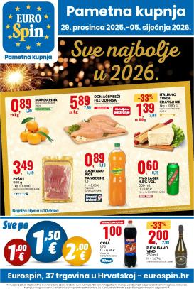eurospin - Prelistajte katalog Eurospin, vrijedi od 29.12. do 05.01.
