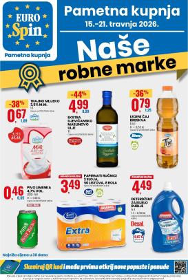 eurospin - Eurospin letak za sljedeći tjedan od srijede 15.04.2026 do utorka 21.04.2026
