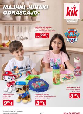kik - Novi KiK katalog od ponedjeljka, 06.07.2026 do nedjelje, 02.08.2026