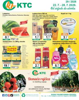 ktc - Novi KTC katalog od srijede, 22.07.2026 do utorka, 28.07.2026