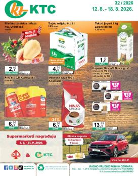 ktc - Novi KTC katalog od srijede, 12.08.2026 do utorka, 18.08.2026