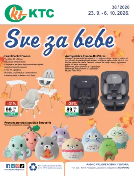 ktc - Novi KTC - Igračke i Tekstil katalog od srijede, 23.09.2026 do utorka, 06.10.2026