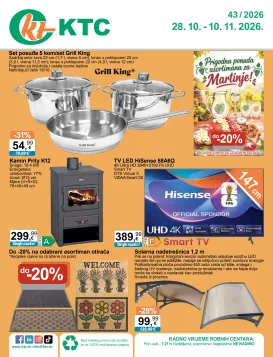 ktc - Novi KTC - Tehnika I Posuđe katalog od srijede, 28.10.2026 do utorka, 10.11.2026