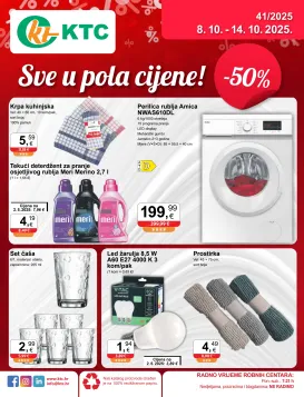 ktc - Prelistajte katalog KTC - Sve u pola cijene!, vrijedi od 08.10. do 14.10.