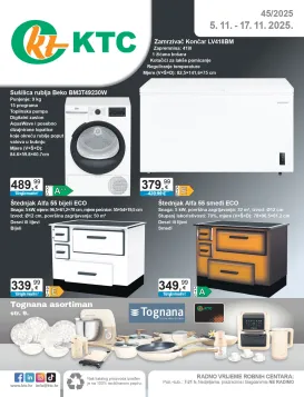 ktc - Prelistajte katalog KTC - Tehnika i posude, vrijedi od 05.11. do 17.11.