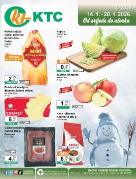 ktc - Prelistajte katalog KTC, vrijedi od 14.01. do 20.01.