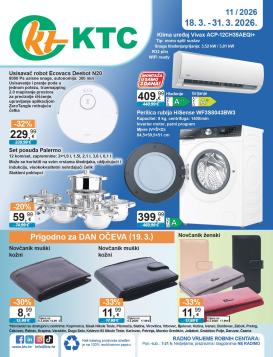 ktc - Prelistajte katalog KTC - Tehnika i posude, vrijedi od 18.03.2026 do 31.03.2026