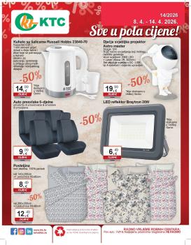 ktc - Prelistajte katalog KTC - Sve u pola cijene!, vrijedi od 08.04.2026 do 14.04.2026