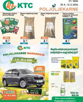 ktc - Budući KTC - Poljoljekarne letak vrijedi od srijede 29.04.2026 do utorka 12.05.2026