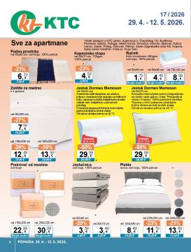 ktc - Budući KTC - Tehnika I Posuđe letak vrijedi od srijede 29.04.2026 do utorka 12.05.2026