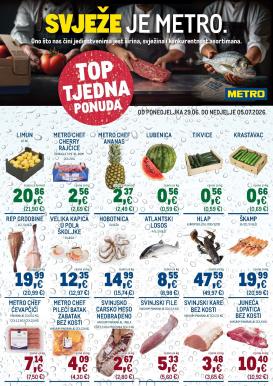 metro - Aktualni katalog Metro - Ultra svježa ponuda od ponedjeljka, 29.06.2026 do nedjelje, 05.07.2026