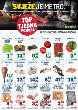 metro - Aktualni katalog Metro - Top tjedna ponuda od ponedjeljka, 13.07.2026 do nedjelje, 19.07.2026
