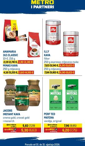metro - Prelistajte katalog Metro - Metro i partneri, vrijedi od 01.01. do 31.01.