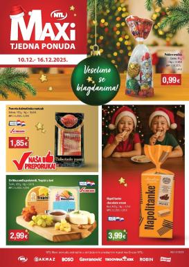 ntl - Prelistajte katalog NTL - Maxi tjedna ponuda, vrijedi od 10.12. do 16.12.
