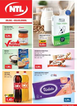 ntl - Prelistajte katalog NTL - Istok, vrijedi od 25.02.2026 do 03.03.2026