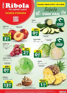 ribola - Aktualni katalog Ribola - SUPER PONUDA od srijede, 20.05.2026 do utorka, 26.05.2026